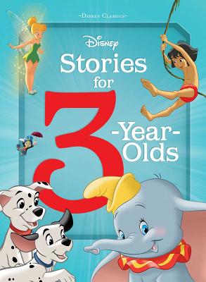 Cover for Disney Stories for 3-Year-Olds (Padded Storybooks)