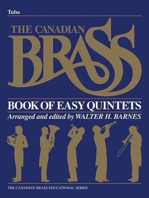 The Canadian Brass Book of Easy Quintets: Tuba in C (B.C.) Cover Image