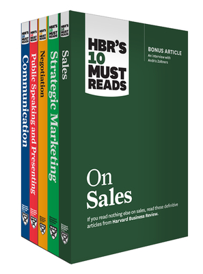 Hbr's 10 Must Reads for Sales and Marketing Collection (5 Books) Cover Image