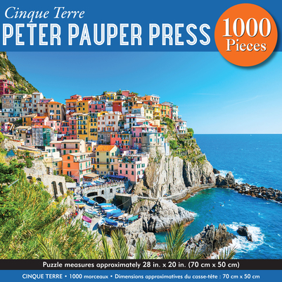 Cinque Terre Jigsaw Puzzle By Inc Peter Pauper Press (Created by) Cover Image