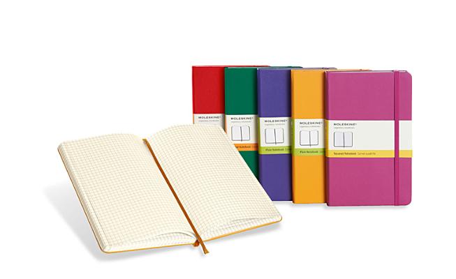 Moleskine Classic Notebook, Large, Ruled, Orange Yellow, Hard Cover (5 X 8.25)