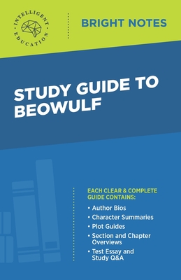 Study Guide to Beowulf By Intelligent Education (Created by) Cover Image