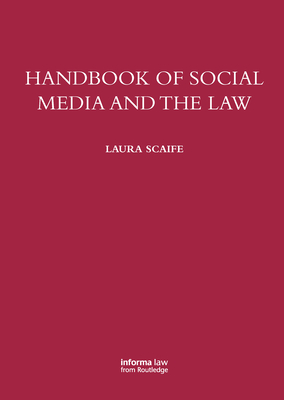 Handbook of Social Media and the Law Cover Image