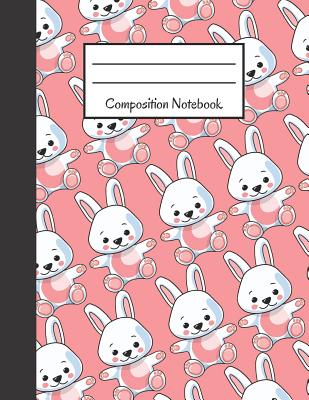Composition Notebook: Large 120 Page, Back to School Notebook, Cute Rabbit Design (8.5 X 11) Cover Image