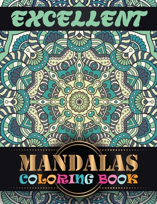 Floral Mandala Coloring Book For Adults: Stress Relieving Designs,  Beautiful Flowers, Patterns: Coloring Book For Adults (Large Print /  Paperback)