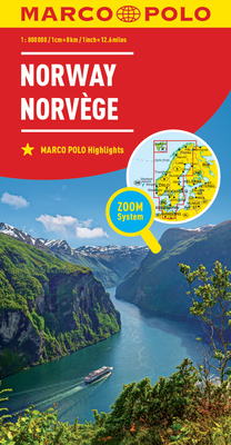 Norway Marco Polo Map (Marco Polo Maps) By Marco Polo Cover Image