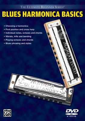 Ultimate Beginner Blues Harmonica Basics, Vol 1 & 2: DVD Cover Image