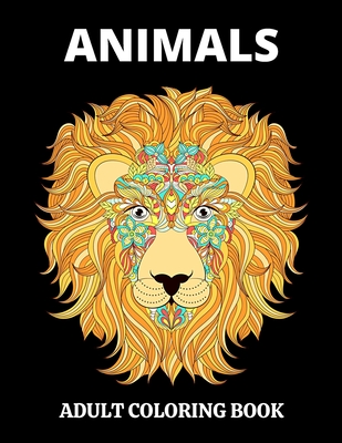 Adult Coloring Book Stress Buster Coloring Design: Animal Coloring