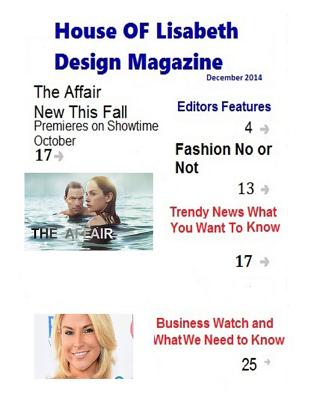 House of Lisabeth Design Magazine By Kelly Anne Jones (Editor), Design &. Concepts LLC Cover Image