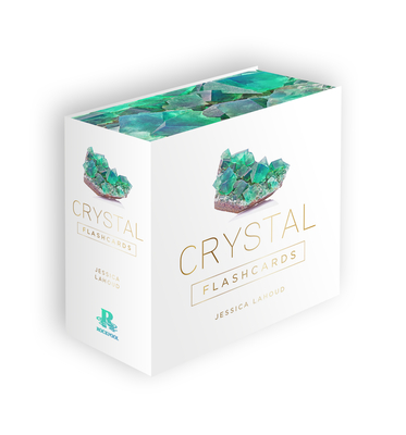 Crystal Flashcards: 50 full-color cards with metal ring-hold By Jessica Lahoud Cover Image