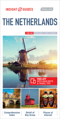 Insight Guides Travel Map Netherlands (Insight Travel Maps) By Insight Guides Cover Image