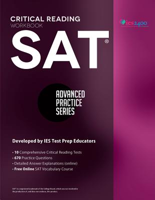 SAT Critical Reading Workbook (Advanced Practice #4) Cover Image