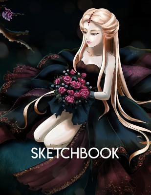 Anime Sketchbook: Manga Sketchbook for Artists, Anime Girl 7, 100