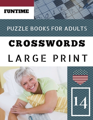 Crossword puzzle books for adults large print: Funtime Activity Book for Adults Crosswords Easy Magic Quiz Books Game for Adults - Large Print (Telegraph Daily Mail Quick Crossword Puzzle #14)
