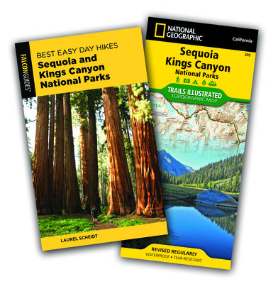 Best Easy Day Hiking Guide and Trail Map Bundle: Sequoia and Kings Canyon National Parks [With Map] Cover Image