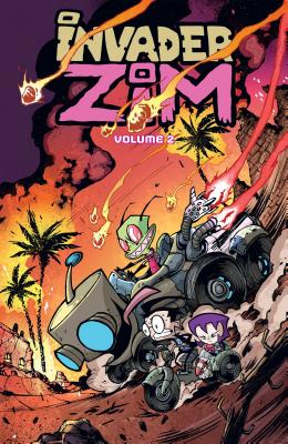 Invader ZIM Vol. 2 By Jhonen Vasquez, Eric Trueheart, Dave Crosland (Illustrator) Cover Image