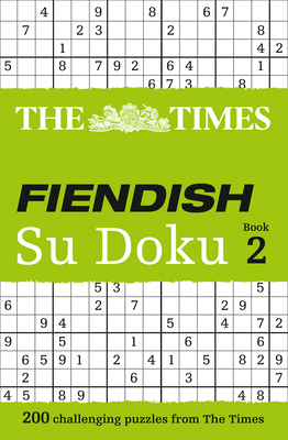 The Times Fiendish Su Doku Book 2 By HarperCollins UK Cover Image