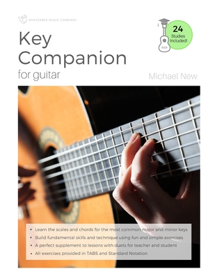 Key Companion for Guitar By Michael New Cover Image