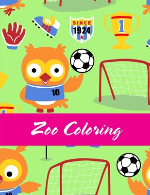 Zoo Coloring: Children Coloring and Activity Books for Kids Ages 3-5, 6-8, Boys, Girls, Early Learning Cover Image