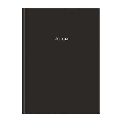 Black Hardcover Journal 7 X 10