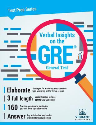 Verbal Insights on the GRE General Test (Test Prep #5) By Vibrant Publishers Cover Image