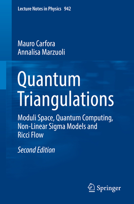Quantum Triangulations: Moduli Space, Quantum Computing, Non-Linear SIGMA Models and Ricci Flow (Lecture Notes in Physics #942) By Mauro Carfora, Annalisa Marzuoli Cover Image