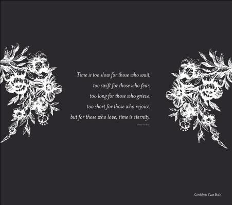 Condolence Guest Book Cover