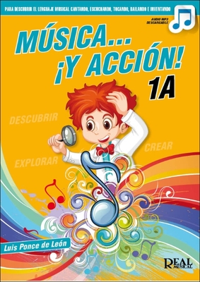 Musica Y Accion! 1a - Book/Online Audio Cover Image