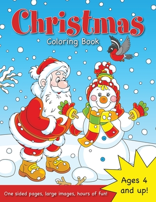 Christmas Coloring Book for Kids Ages 4-8! By Engage Books Cover Image