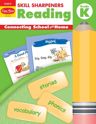 Skill Sharpeners: Reading, Grade Kindergarten Workbook Cover Image