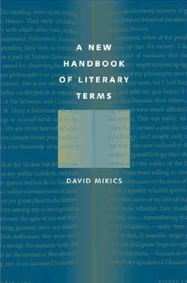 Cover for A New Handbook of Literary Terms