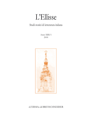 L'Ellisse, 13/1 - 2018. Studi Storici Di Letteratura Italiana: Benedetto Varchi Traduttore By L'Erma Di Bretschneider Cover Image