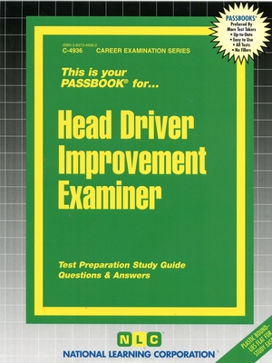 Head Driver Improvement Examiner: Passbooks Study Guide (Career Examination Series) By National Learning Corporation Cover Image