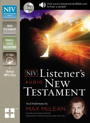 Listener's Audio New Testament-NIV By Max McLean, Max McLean (Narrated by) Cover Image