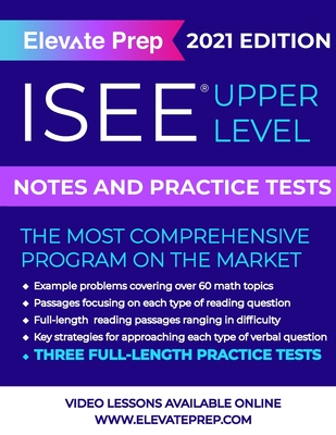 ISEE Upper Level: Notes and Practice Tests Cover Image