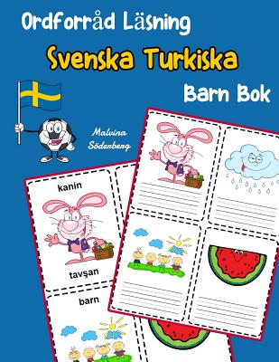 Ordforråd Läsning Svenska Turkiska Barn Bok: öka ordförråd test svenska Turkiska børn By Malvina Soderberg Cover Image