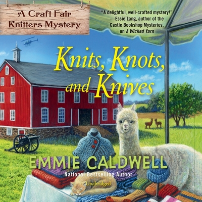Knits, Knots, and Knives By Emmie Caldwell, Janet Metzger (Read by) Cover Image