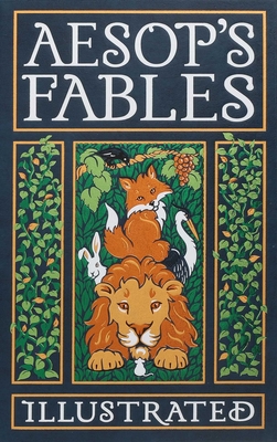 Aesop's Fables Illustrated (Leather-bound Classics) By Aesop, Arthur Rackham (Illustrator), Walter Crane (Illustrator) Cover Image