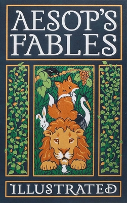 Aesop's Fables Illustrated (Leather-bound Classics) Cover Image