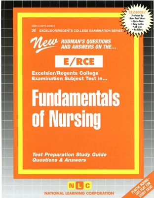 FUNDAMENTALS OF NURSING: Passbooks Study Guide (Excelsior/Regents College Examination) By National Learning Corporation Cover Image