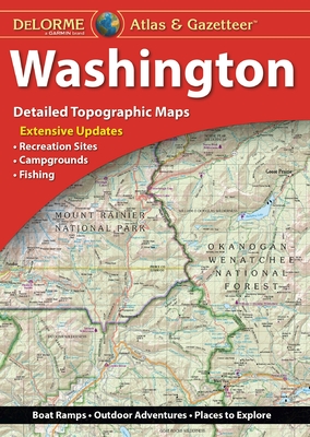 Delorme Atlas & Gazetteer: Washington: Dewa By Rand McNally Cover Image