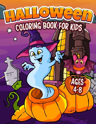 Halloween Coloring Book By Harper Hall Cover Image
