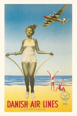 Vintage Journal Jumping Rope on Beach By Found Image Press (Producer) Cover Image
