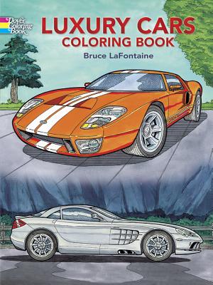 Luxury Cars Coloring Book (Dover History Coloring Book) Cover Image