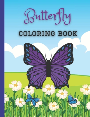 Butterfly Mandala Coloring Book for Adults: Flower and animal Design for  Relaxation and Mindfulness (Paperback)