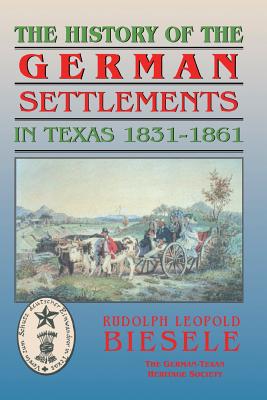 History of German Settlements in Texas Prior to the Civil War Cover Image