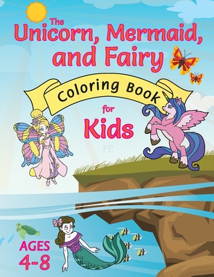 Mermaid Coloring Book: Mermaid Coloring Book For Kids Ages 4-8 Amazing  Mermaids - Coloring Pages for Girls (Large Print / Paperback)