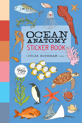 Cover for Ocean Anatomy Sticker Book