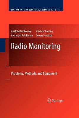 Radio Monitoring: Problems, Methods and Equipment (Lecture Notes in Electrical Engineering #43) Cover Image