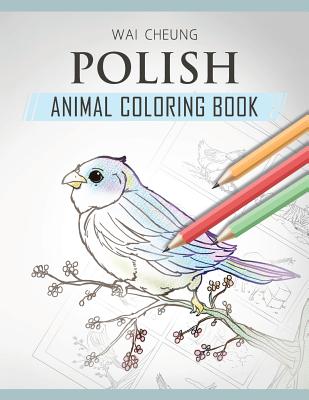Polish Animal Coloring Book Cover Image